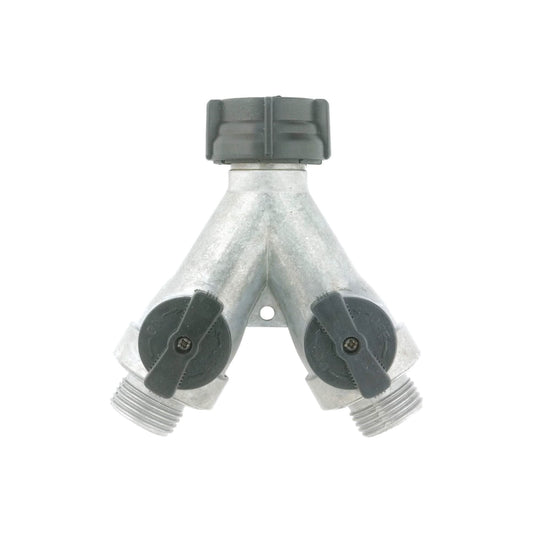 Garden Hose Thread Y with Dual Shut-Off